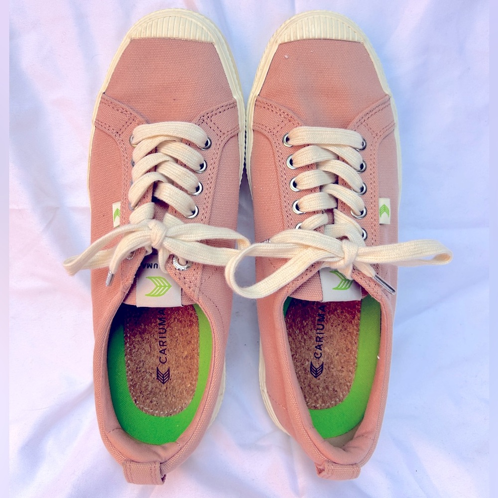 Rose Pink Cariuma Canvas Sneaker - size 10